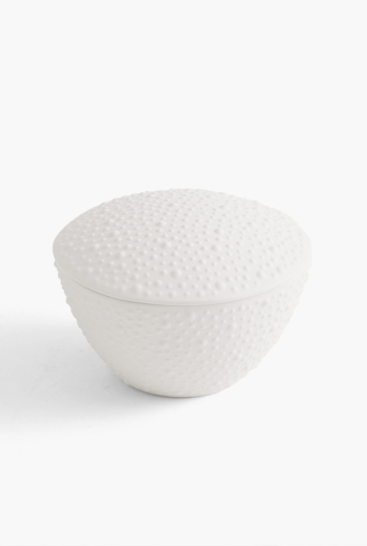 Contemporary white ceramic bowl 175 ml