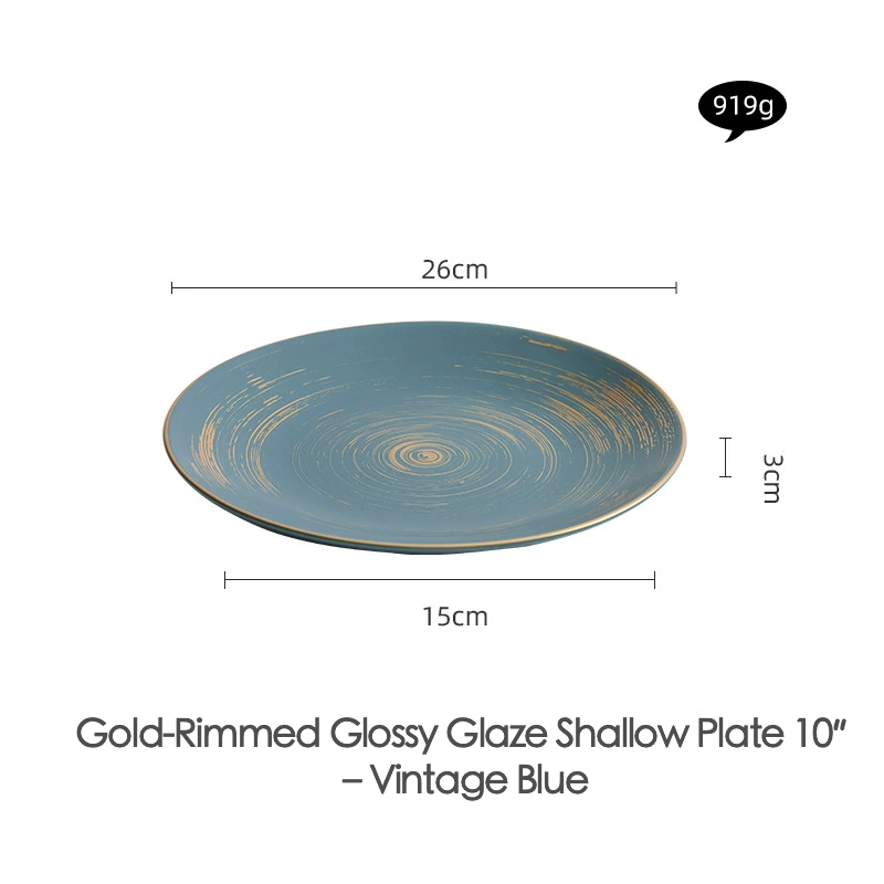 Designer dinnerware for contemporary dining tables
