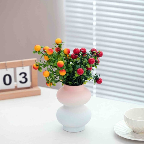 Geometric modern flower vase for creative interior styling