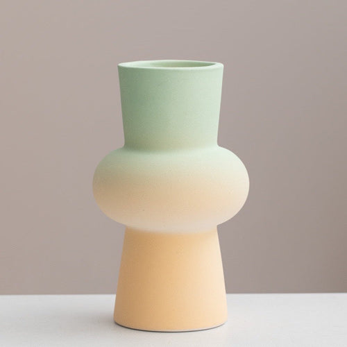 Statement vase with sculptural form for modern living spaces
