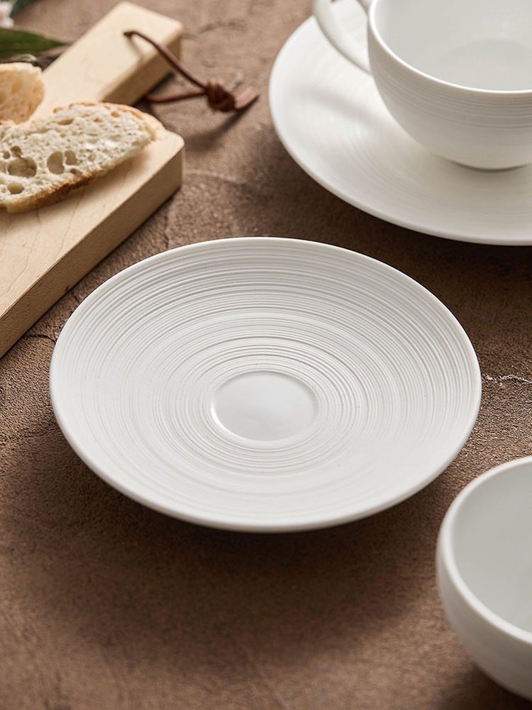 Stylish coffee service with minimalist drinkware