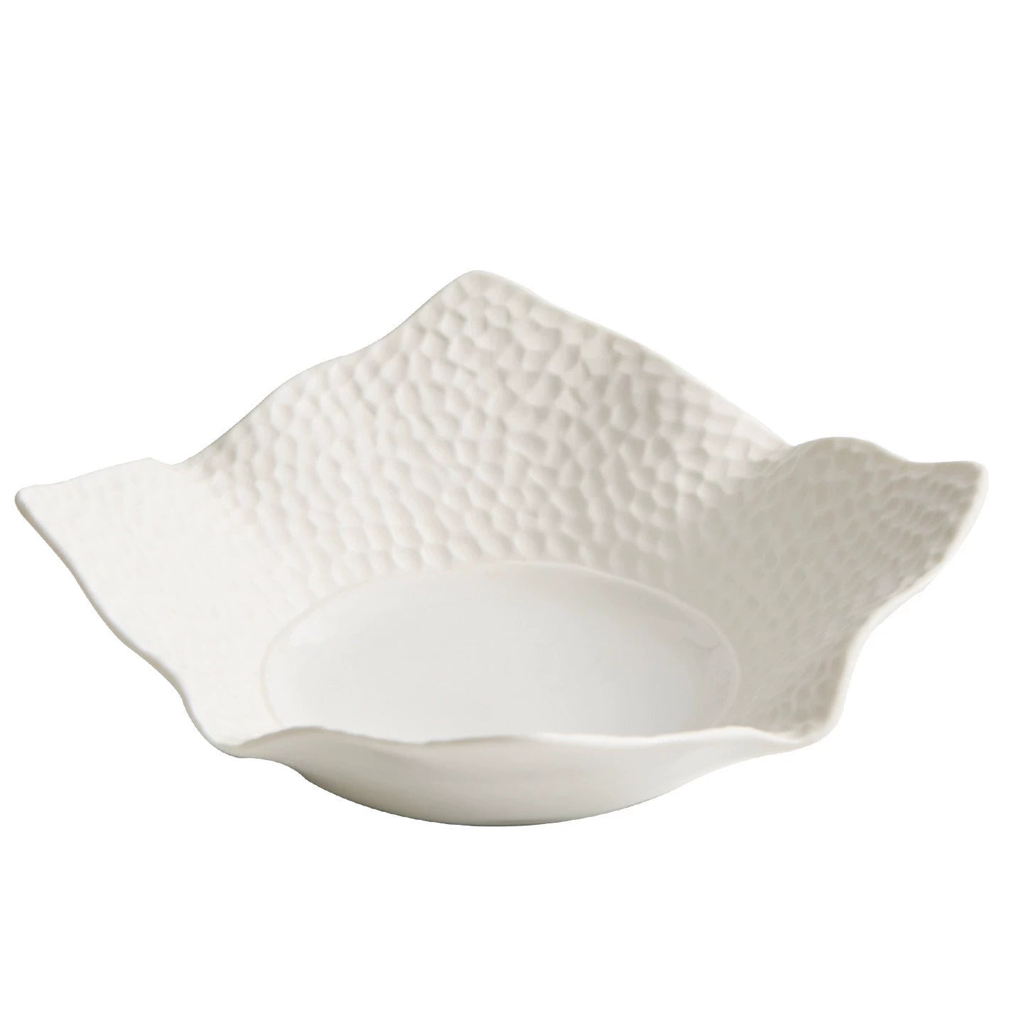 10-inch architectural square plate with 7cm height for creative plating.