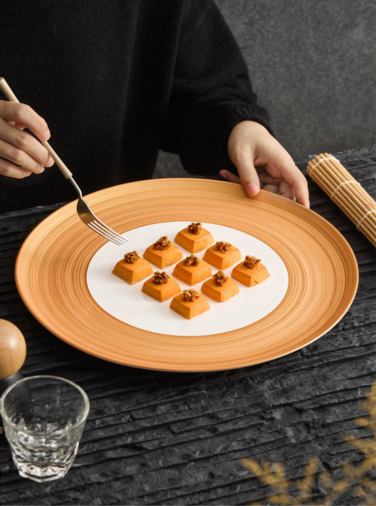 Concentric Ring Ceramic Ware