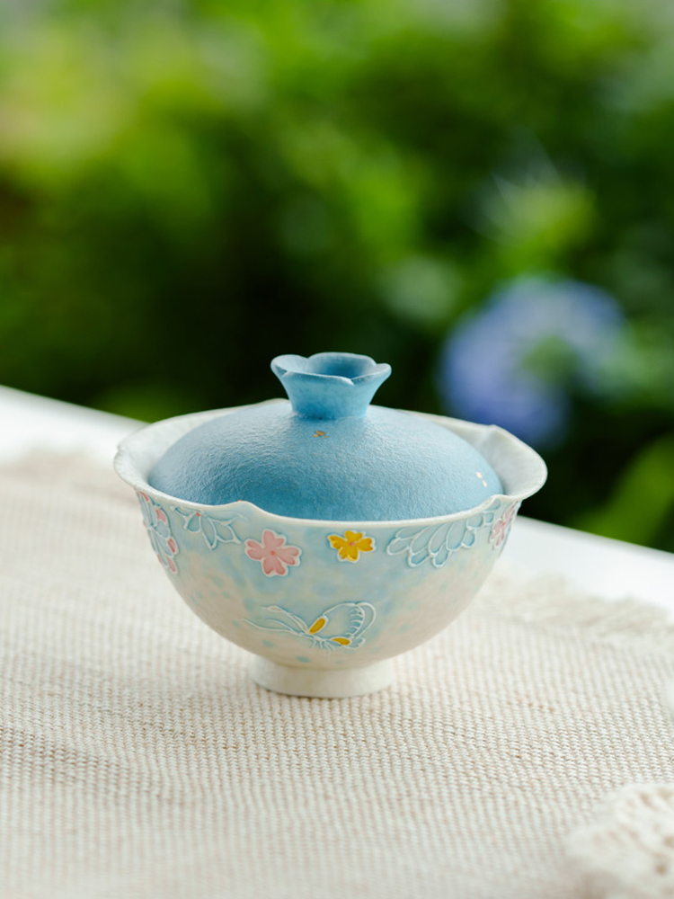 Elegant Chinese gaiwan for daily tea rituals