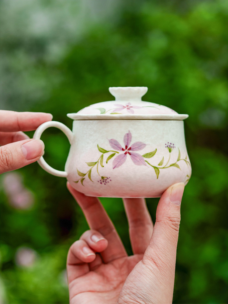 Elegant handcrafted tea cup for home or office use