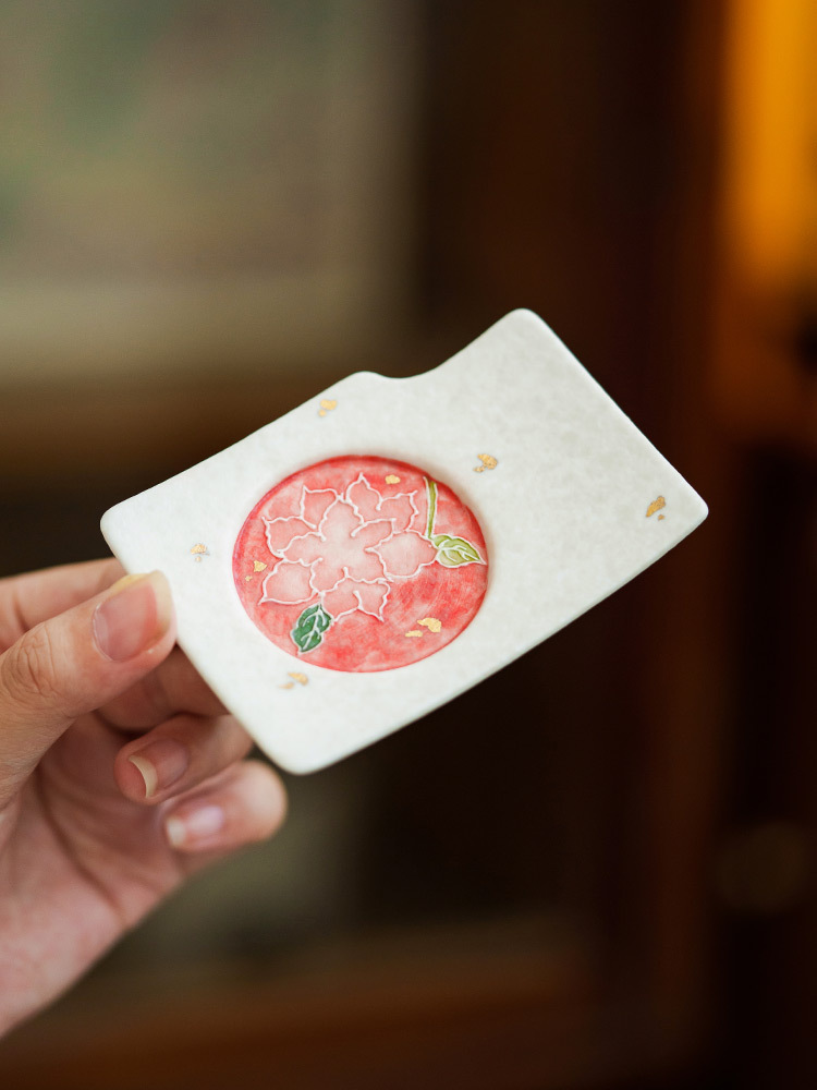 Elegant handmade incense burner for tea and meditation rituals