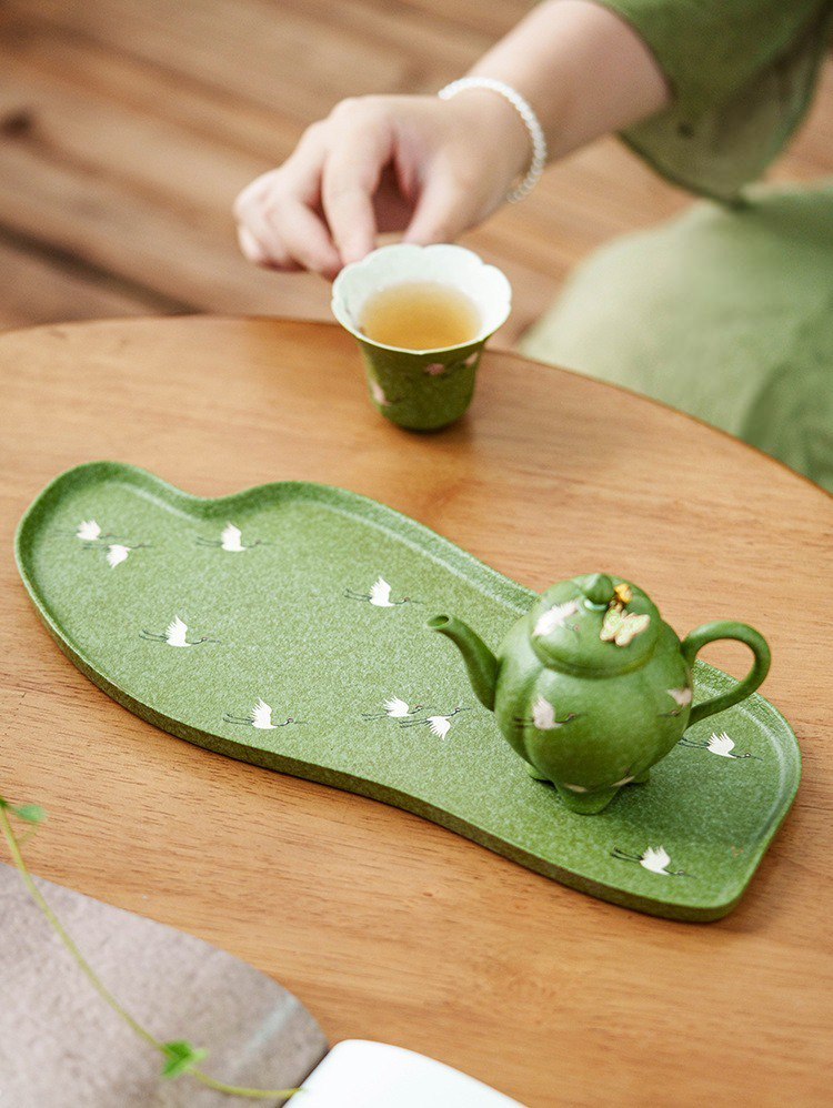 GOSEUNG tea tray blending function and artistic craftsmanship