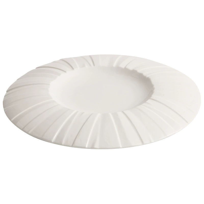 Heat-resistant ceramic plate fired at 1280–1350°C