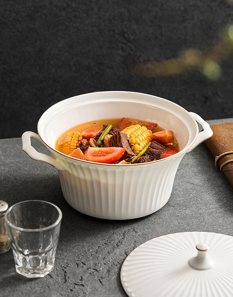 High-end dining tableware cookware