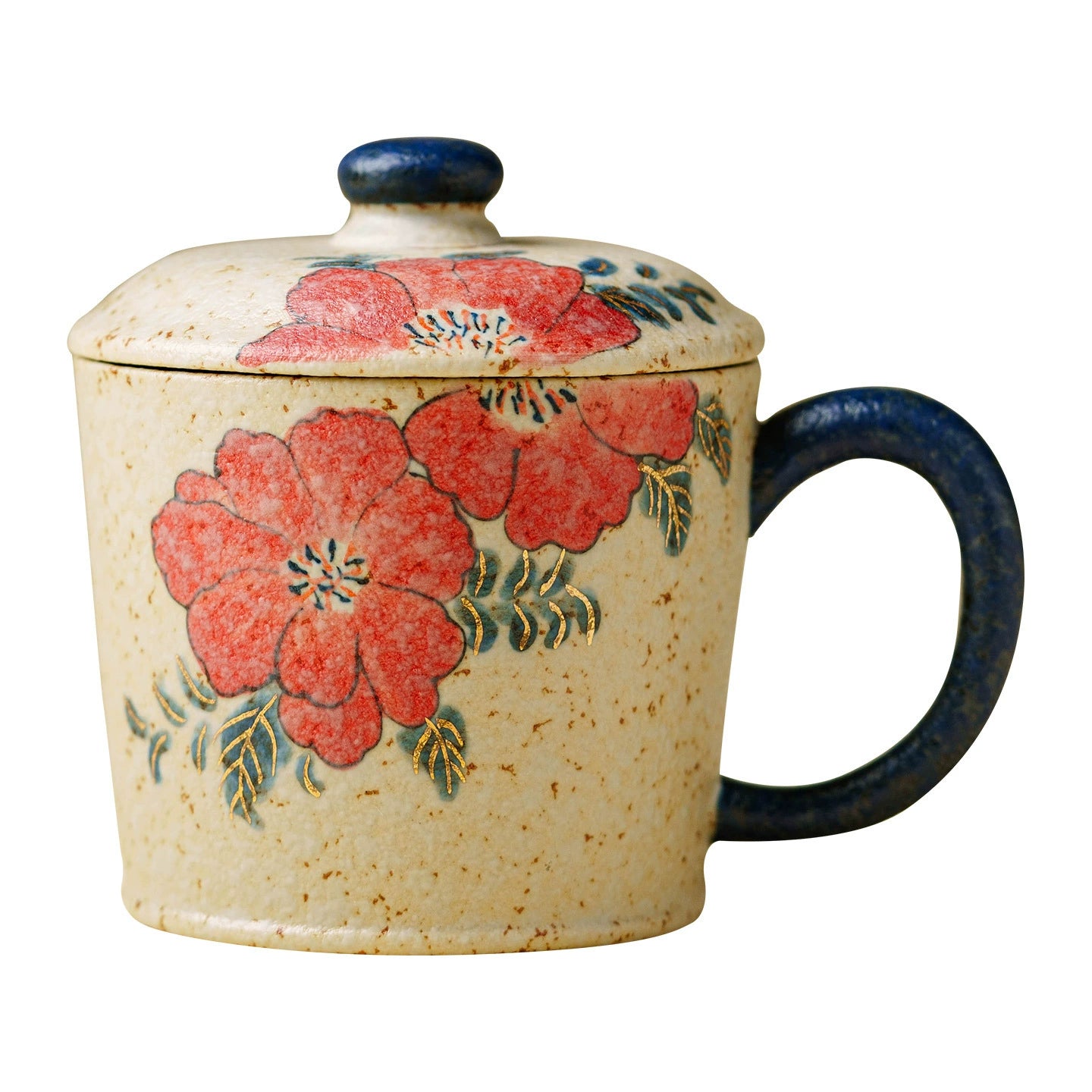 High-fired handmade ceramic mug 1280–1350°C