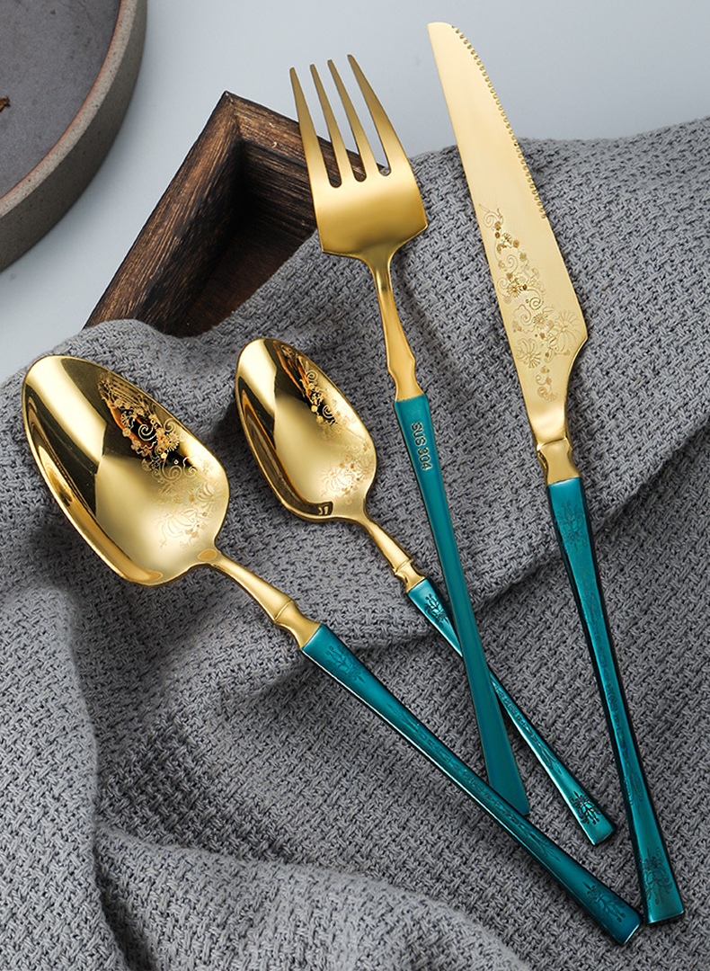 Minimalist luxury stainless cutlery collection