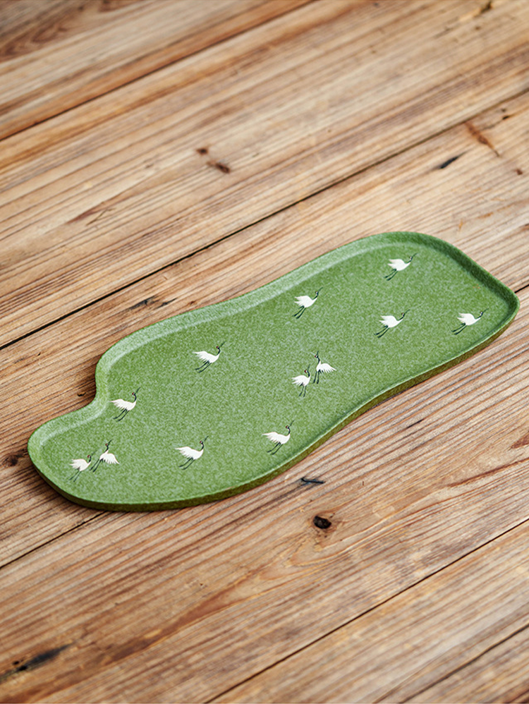 Minimalist porcelain tea base reflecting mindful aesthetics