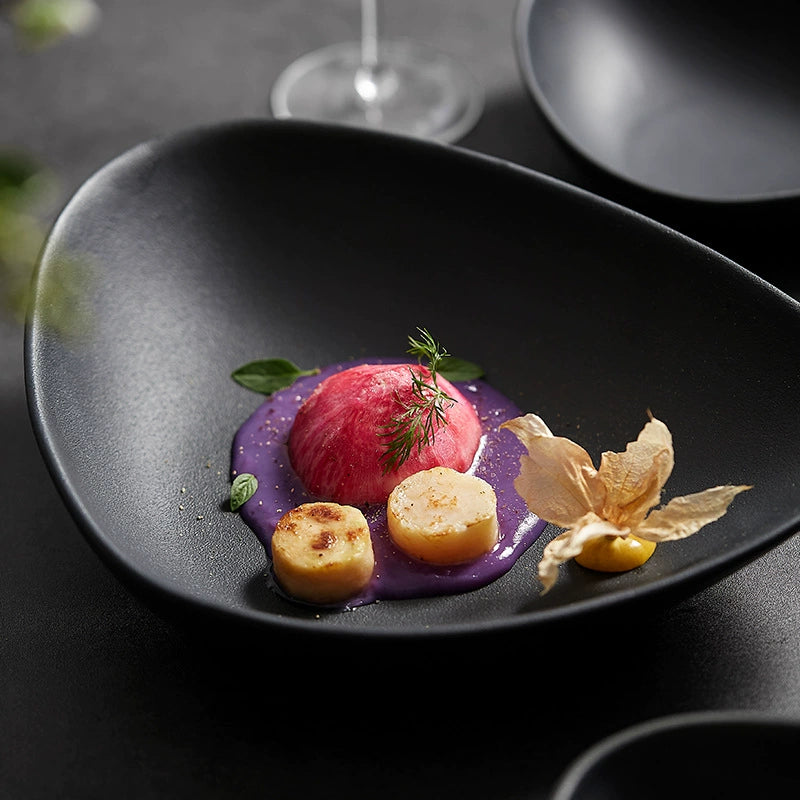 Modern ceramic tableware for hotel and restaurant use