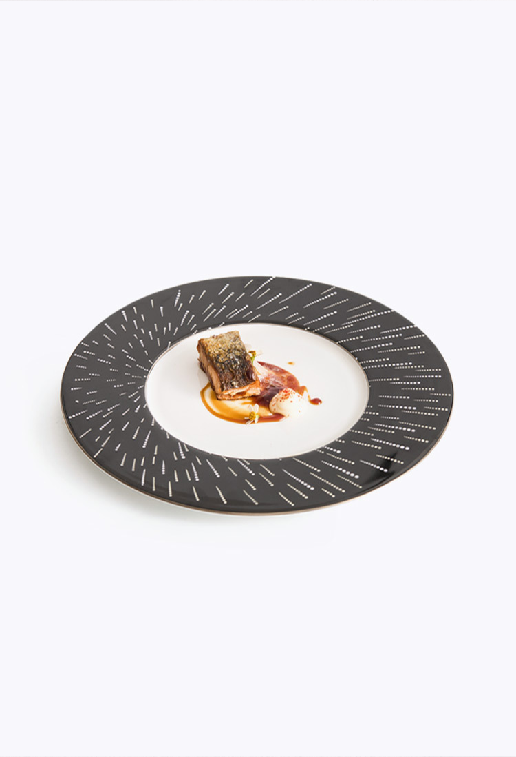Modern home decor dinnerware representing the quiet perfection of form.