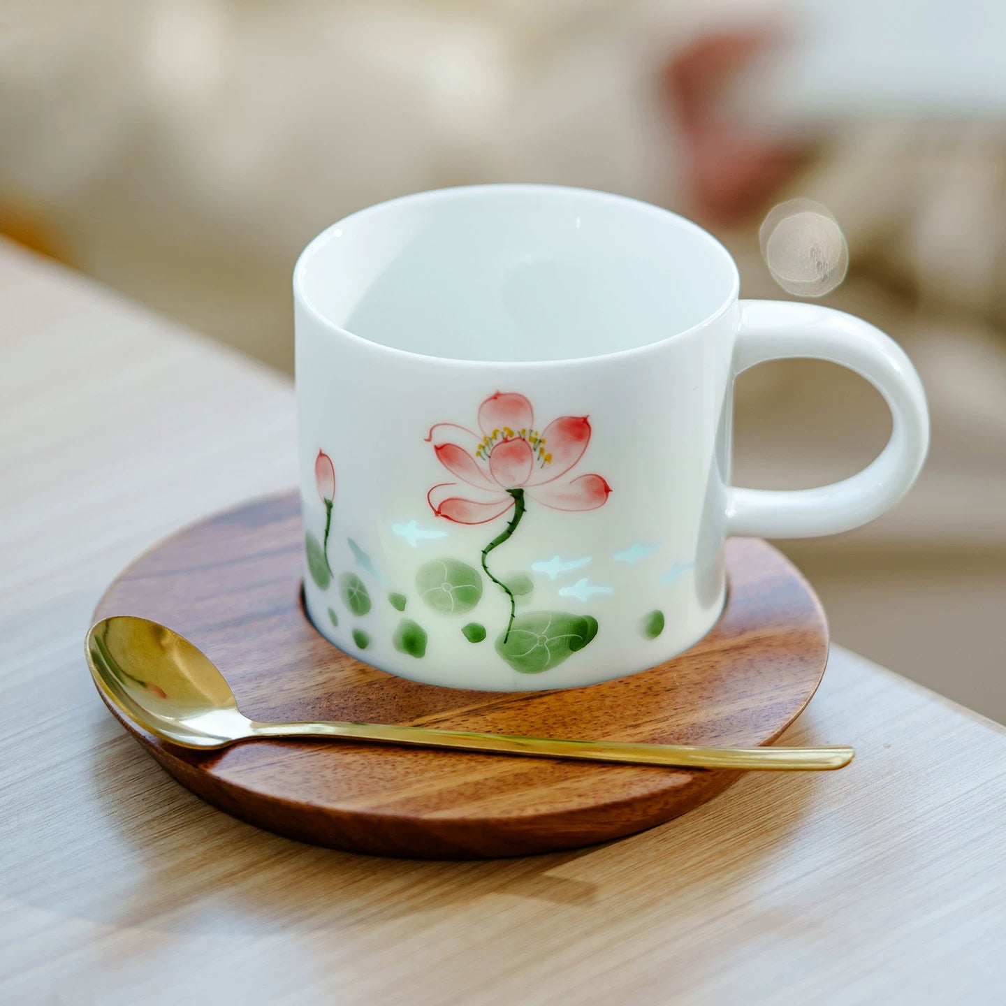 Rice-Grain Technique Tea Mug