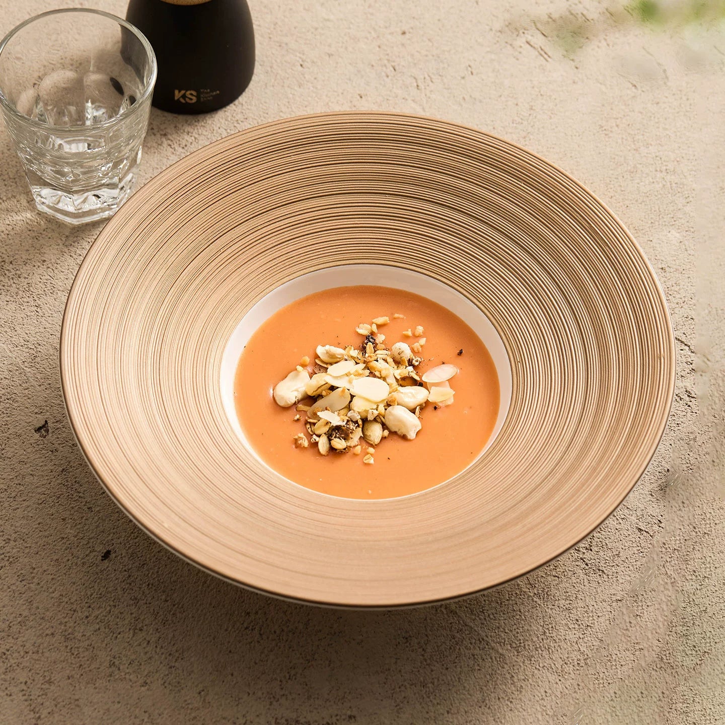 Rose Gold Fine Dining Plate