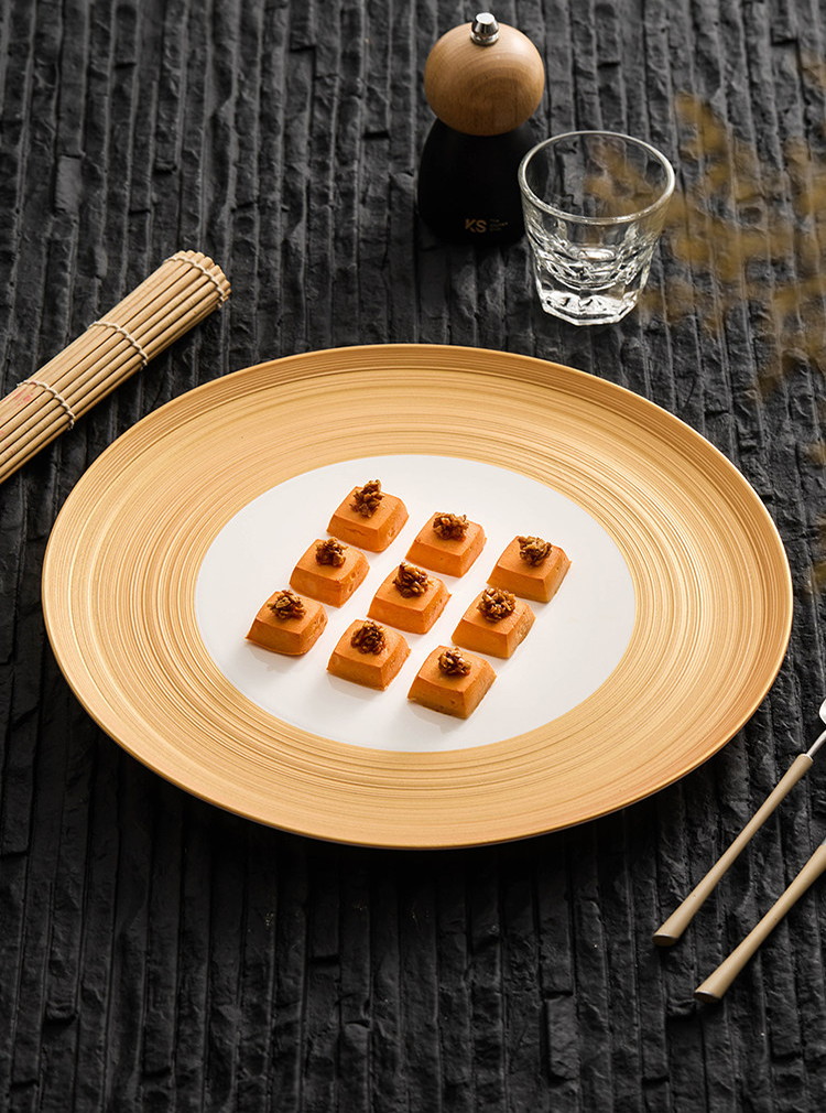 Weighted Porcelain Platter