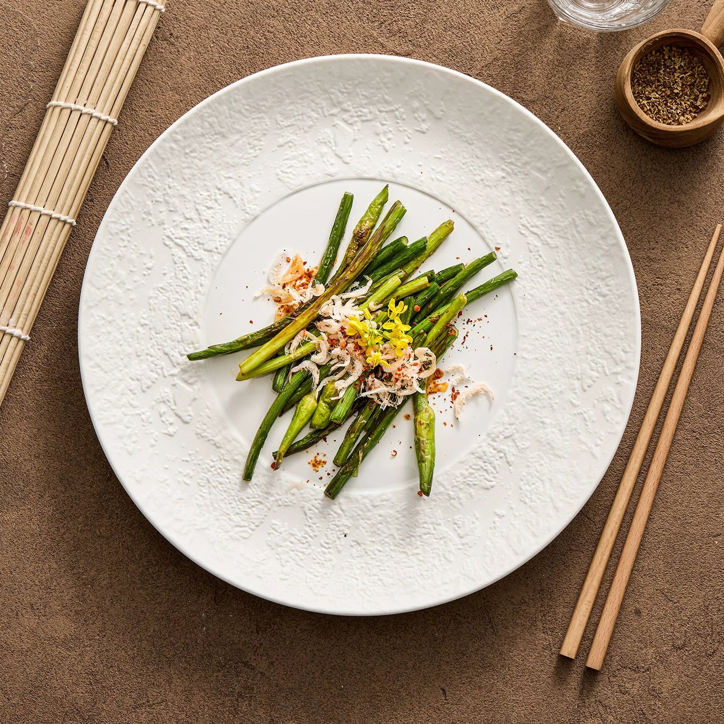 goseung tableware collection premium stoneware plate for food styling